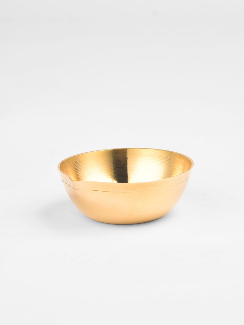 Two Brass Diyas (2.5")