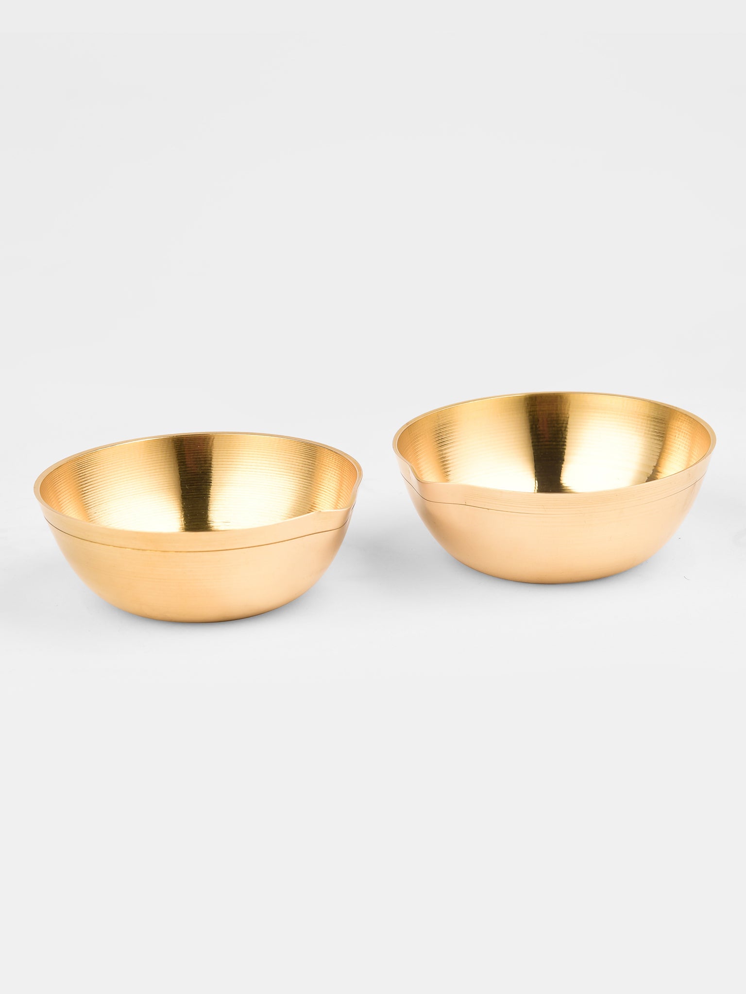 Two Brass Diyas (2.5