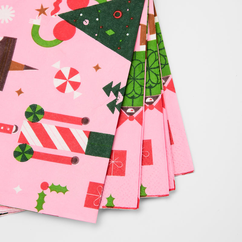 Charmant Paper napkin, pink