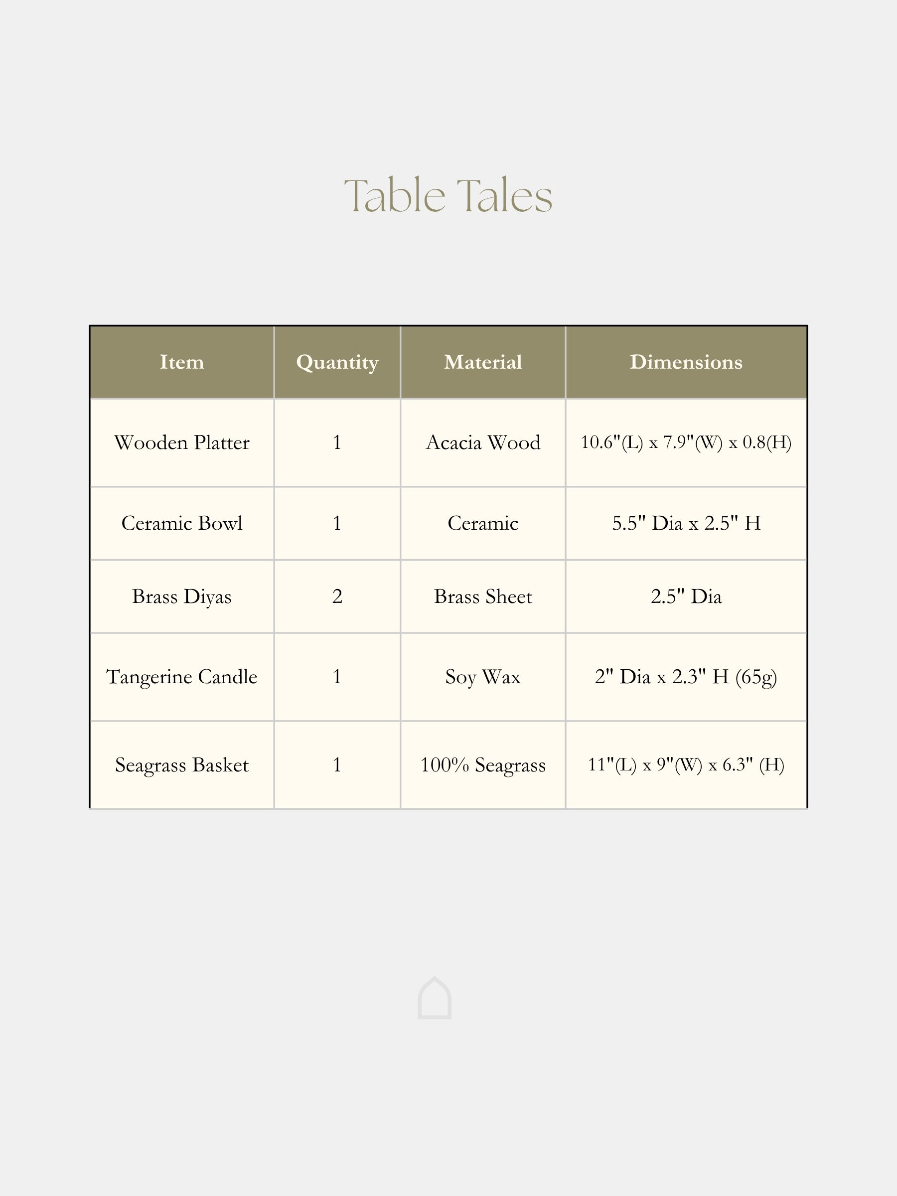 Table Tales